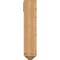 Ekena Millwork Merced Arts and Crafts Smooth Bracket w/ Offset Brace, Western Red Cedar, 7 1/2"W x 24"D x 36"H BKT0806X24X36MRC03SWR - alternate 3